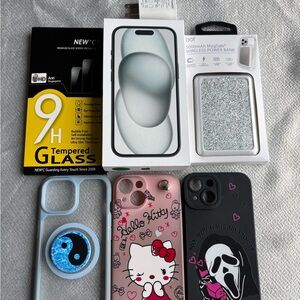 Hello Kitty and Ghost Face Phone Case - Pink and Black